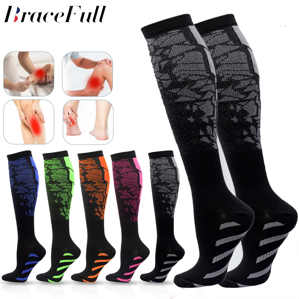 Compression Sock Medical - 1Pair New Compression Socks 20-30mmhg High