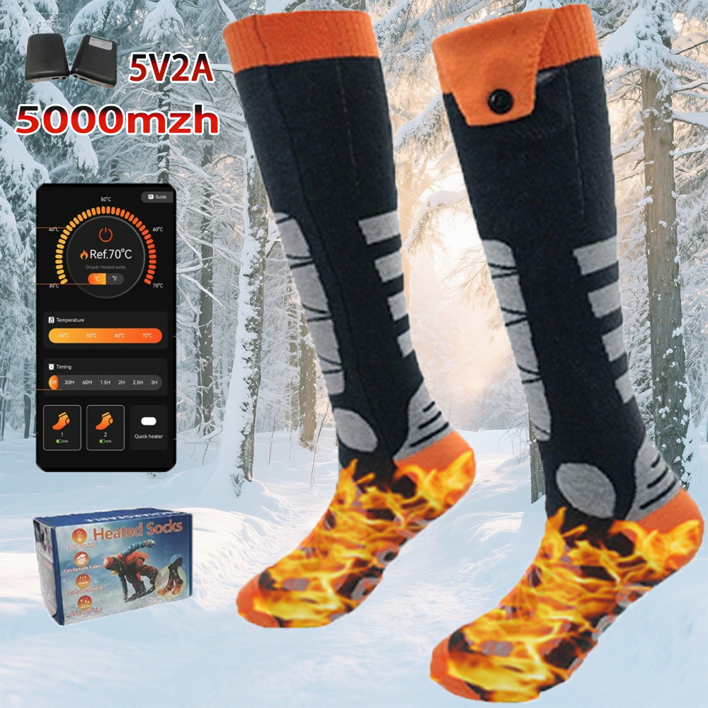 Thermal Sock Winter - NEW Heating Socks Thermal Heated Foot