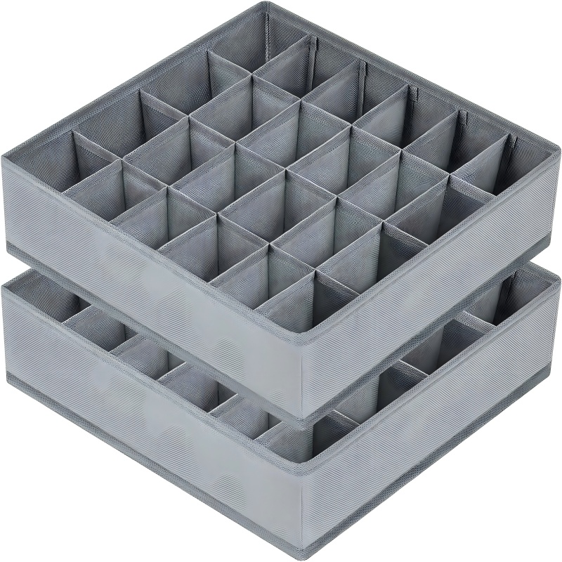 24 Grid Foldable Storage Organ - огляд і ціна Sock Organizer Tray