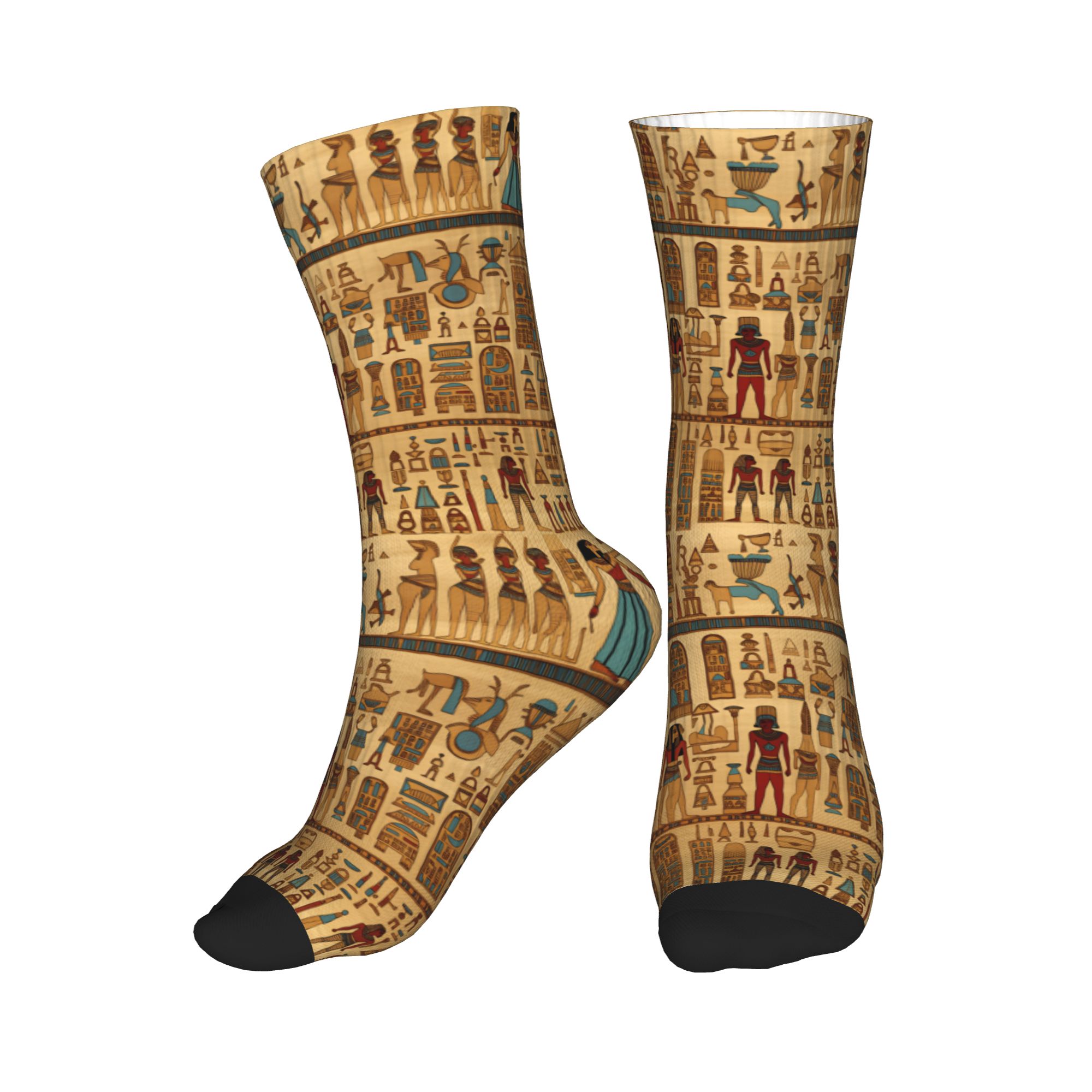 Kawaii Men's Egyptian Gods And - огляд і ціна Dress Sock Men
