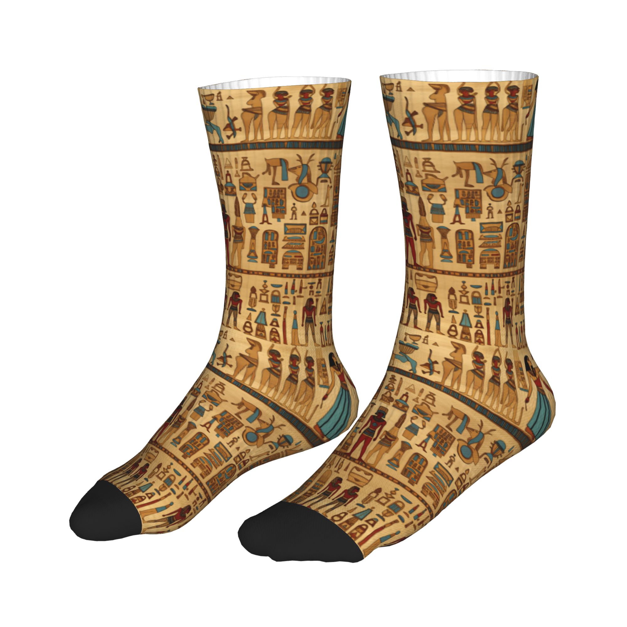 Kawaii Men's Egyptian Gods And - огляд і ціна Dress Sock Men