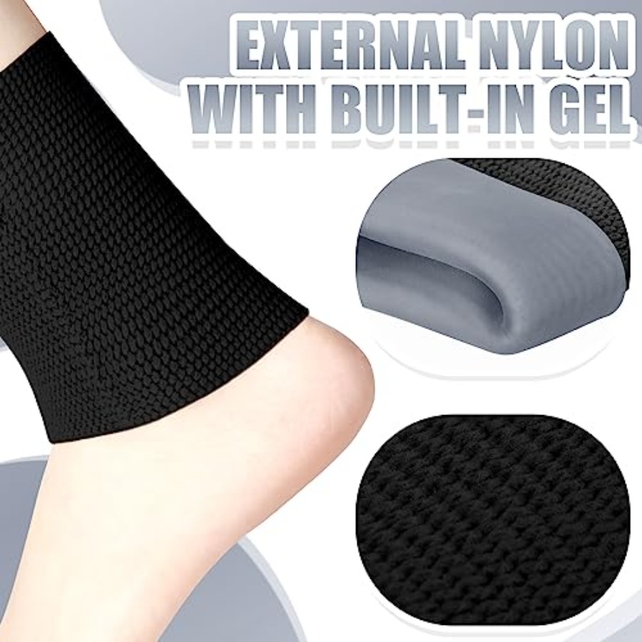 2 Pcs Ankle Gel Sleeves Padded - огляд і ціна Ankle Brace Sock