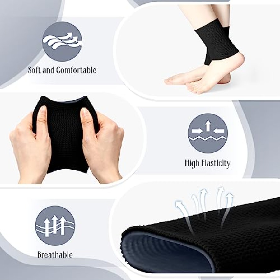 2 Pcs Ankle Gel Sleeves Padded - огляд і ціна Ankle Brace Sock