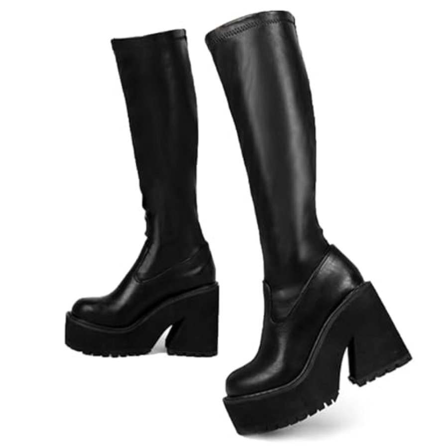 AMINUGAL Womens Elastic Knee H - огляд і ціна Knee High Sock Women