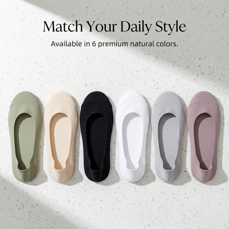 5Pair-Set Non-Slip Women Invis - огляд і ціна Invisibility Sock Loafer