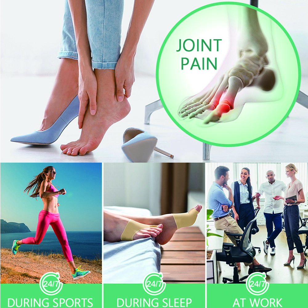 Toe Separator Hallux Valgus Bu - огляд і ціна Ankle Brace Sock