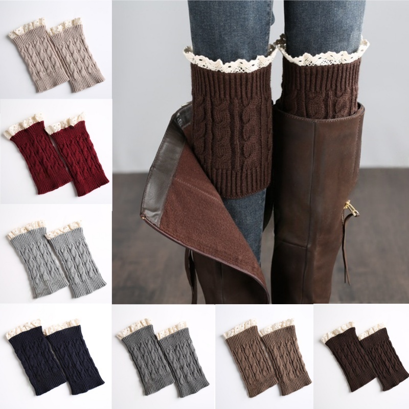 Winter Knit Solid Leg Warmers  - огляд і ціна Thermal Sock Winter