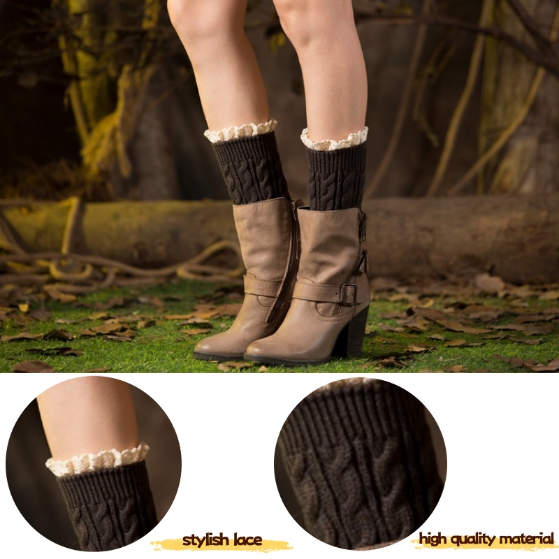 Winter Knit Solid Leg Warmers  - огляд і ціна Thermal Sock Winter