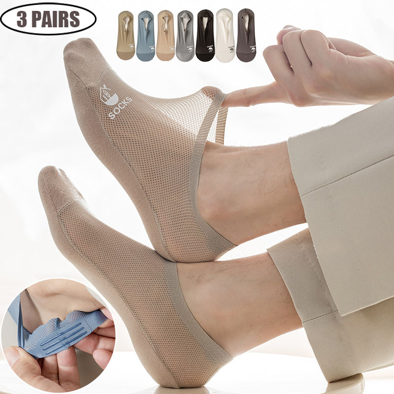 3Pairs Men's Ultra-Comfortable - огляд і ціна No Show Sock Women