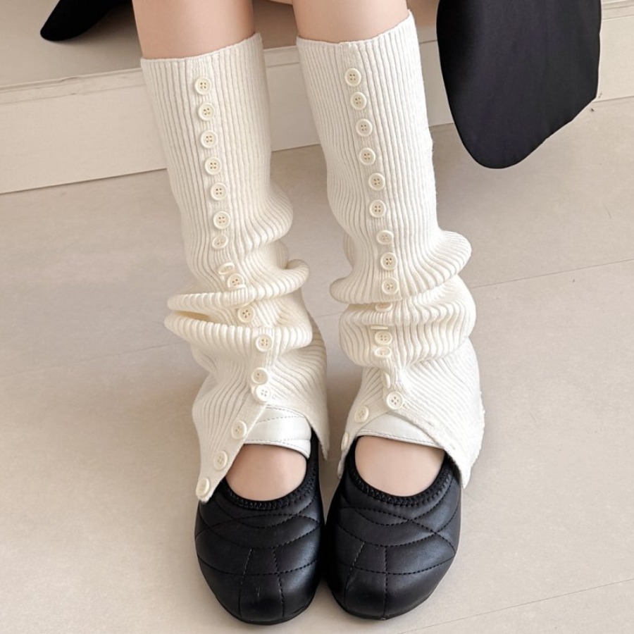 ​New Women's Button Detail Slo - огляд і ціна Boot Sock Slouchy