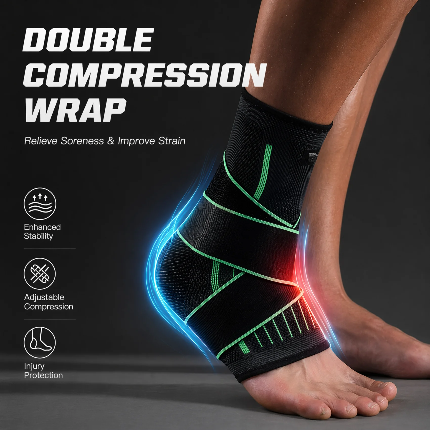 Breathable Compression Ankle B - огляд і ціна Ankle Brace Sock