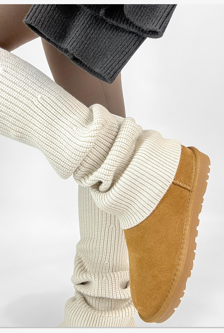 New Women's Leg Warmers Knitte - огляд і ціна Boot Sock Slouchy