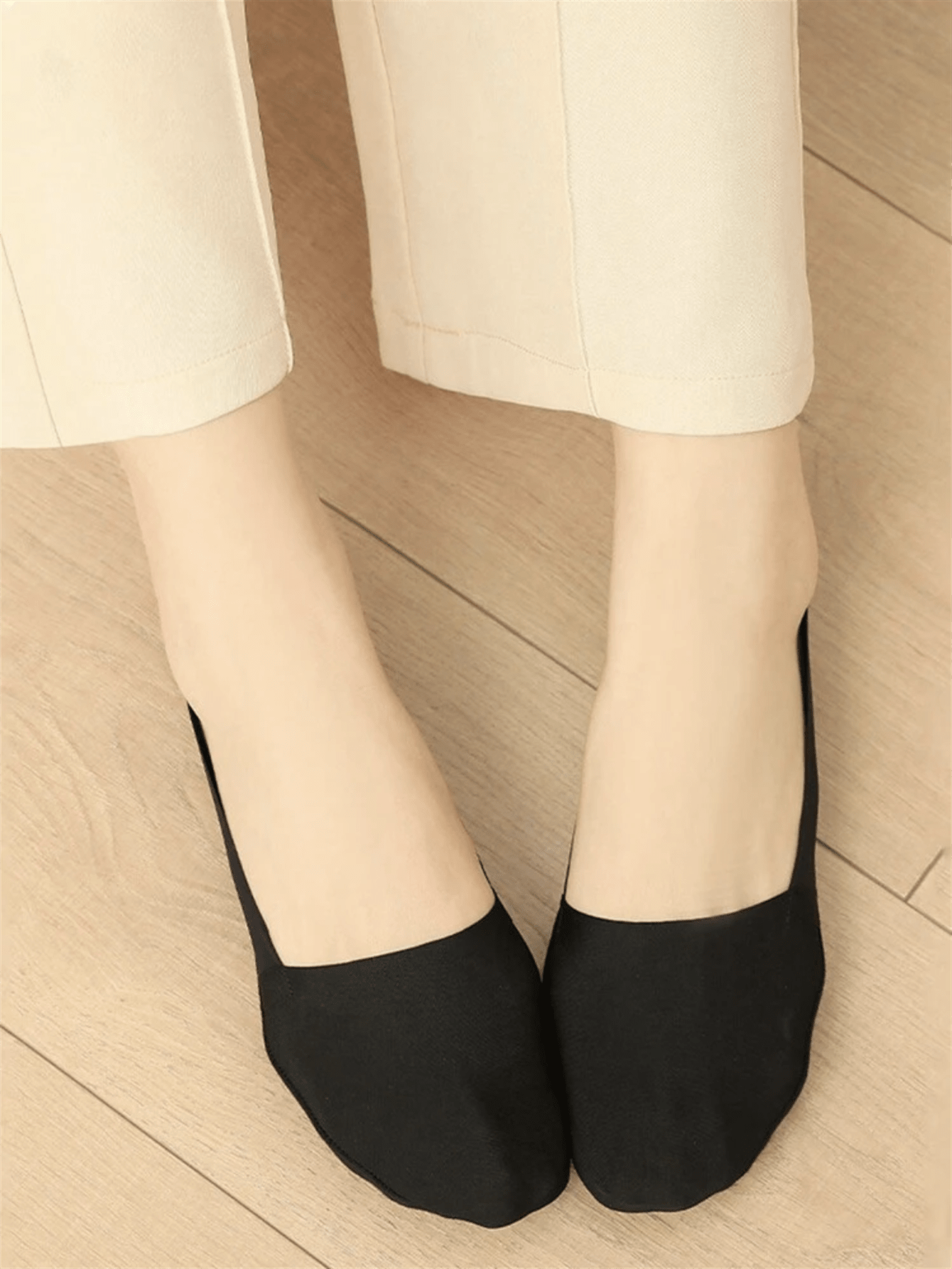 5 Pairs Women Thin Silky Invis - огляд і ціна No Show Sock Women