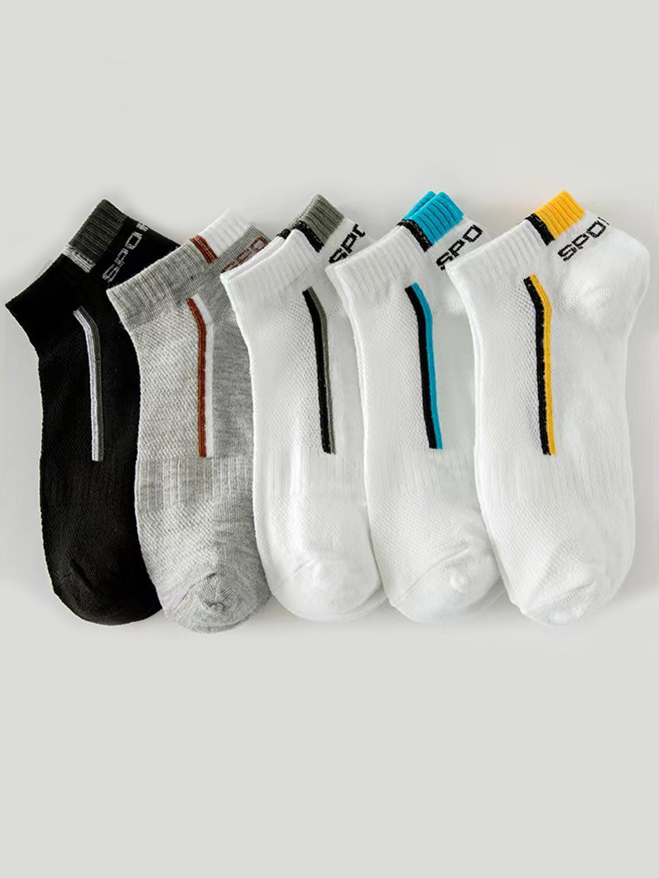 5/40 Pairs Mens Ankle Boat Soc - огляд і ціна Ankle Sock Low Cut