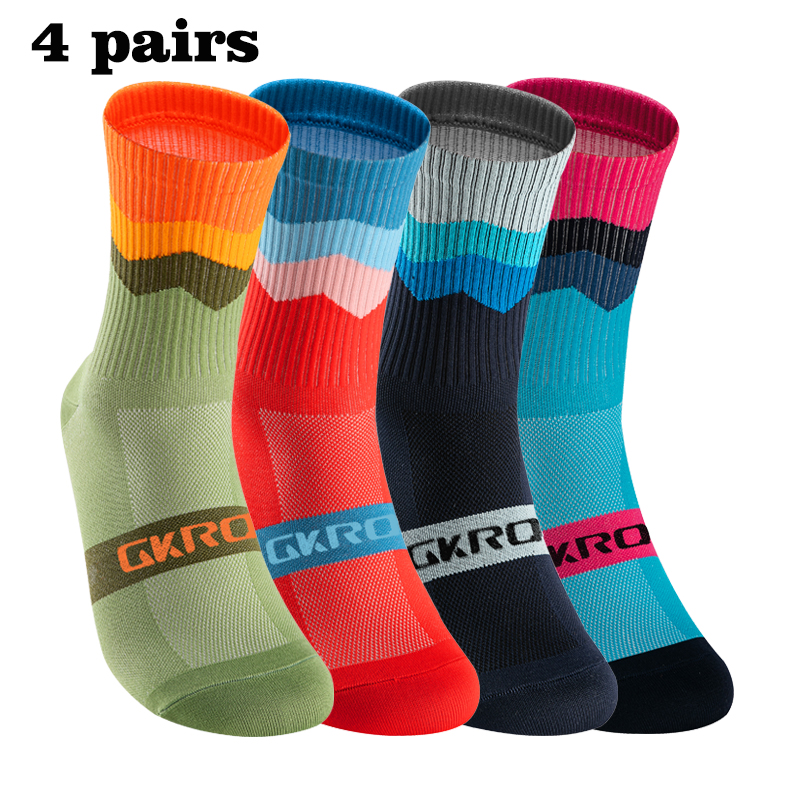 GKRQ 4 Pairs Bike Socks Men Nu - огляд і ціна Compression Sock Medical