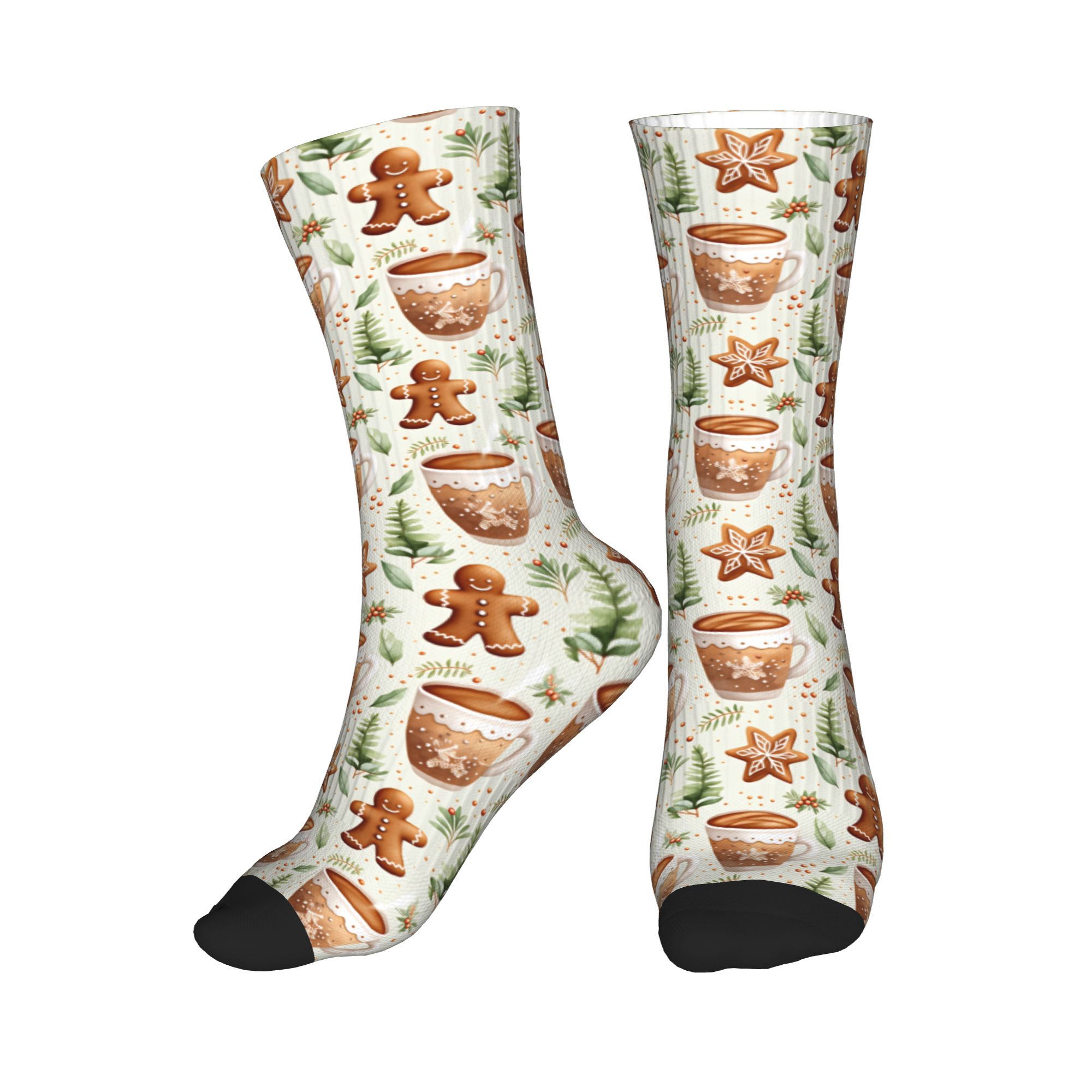 Christmas Gingerbread Man Hot  - огляд і ціна Dress Sock Men
