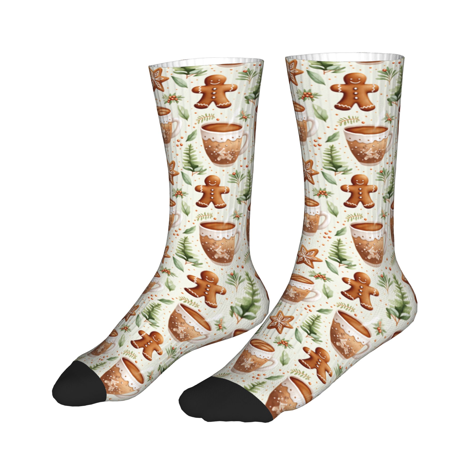 Christmas Gingerbread Man Hot  - огляд і ціна Dress Sock Men