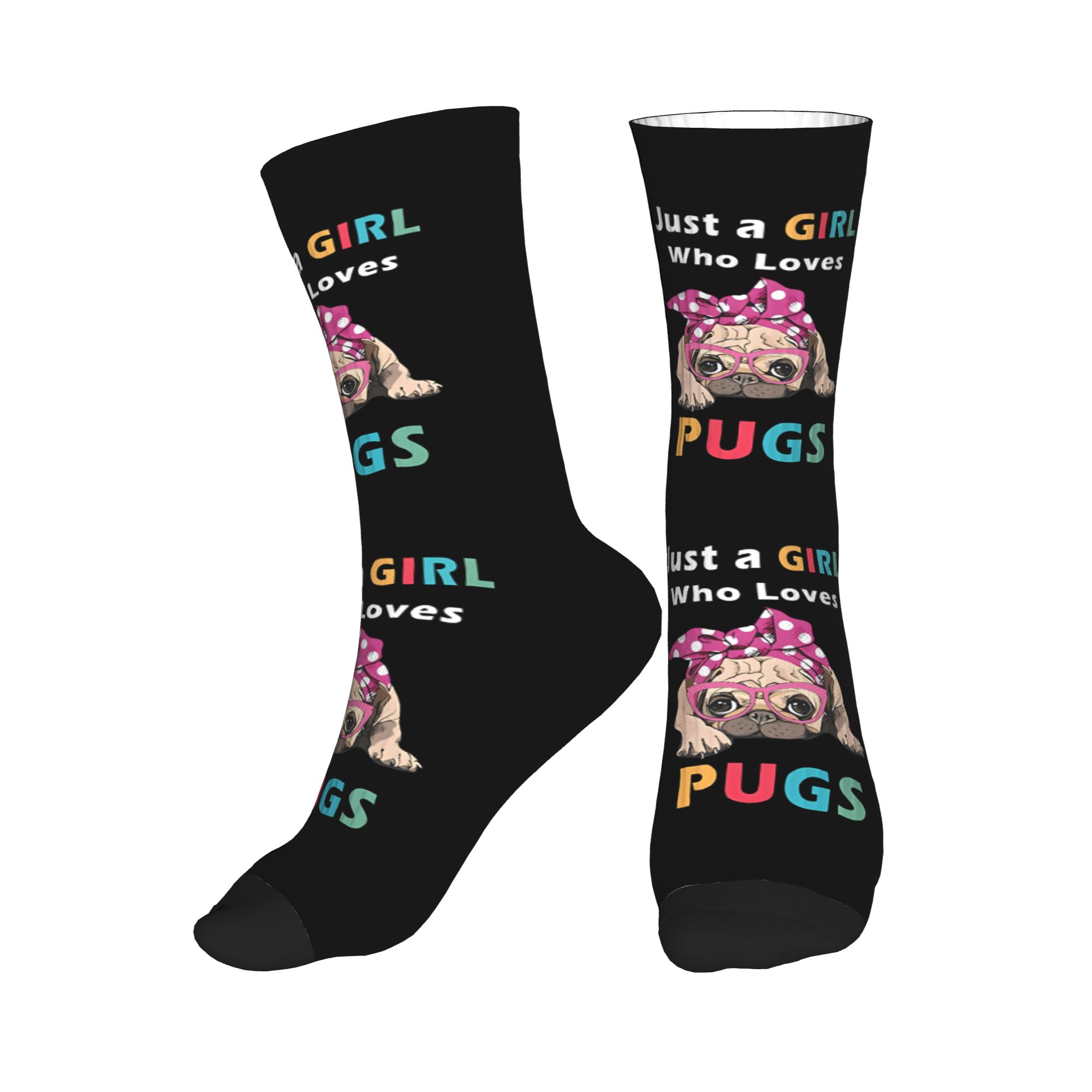 Fun Men's Just a Girl Who Love - огляд і ціна Dress Sock Men