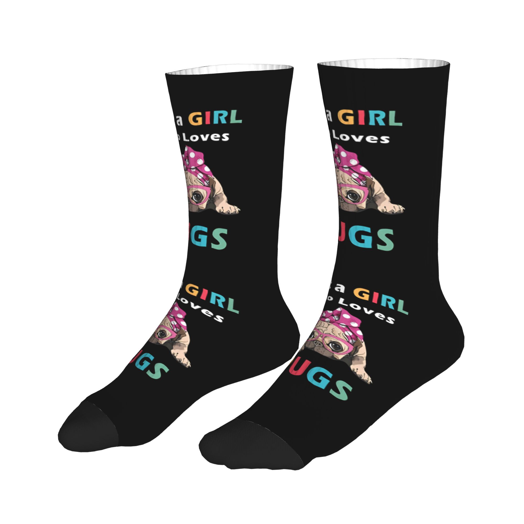 Fun Men's Just a Girl Who Love - огляд і ціна Dress Sock Men