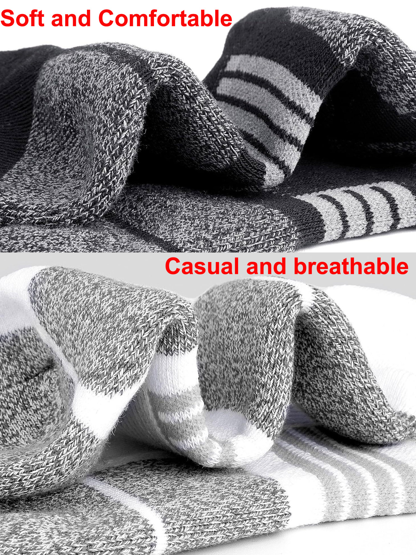 Men's Ankle Socks 6/12 Pairs B - огляд і ціна Ankle Sock Low Cut