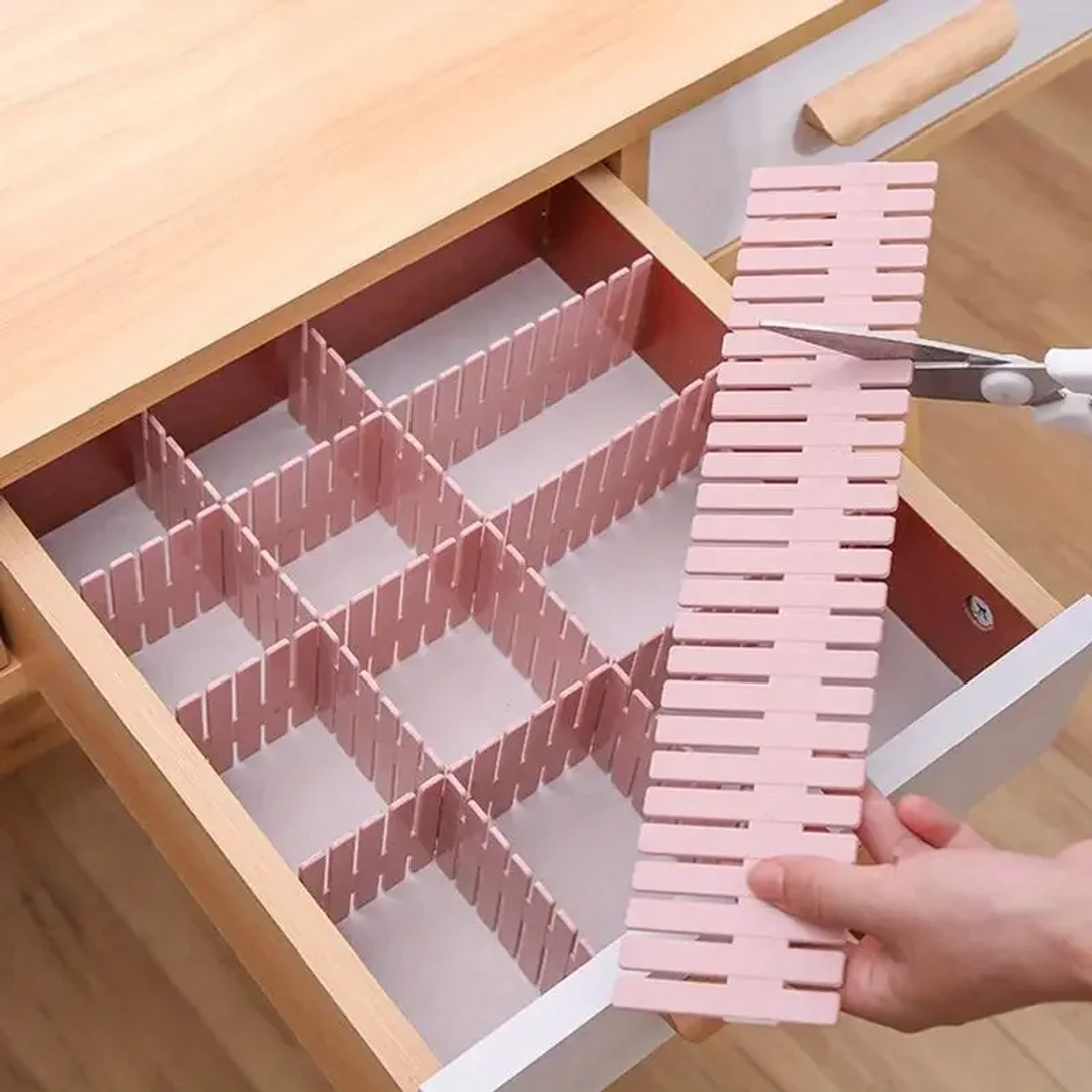 4PCS Adjustable Divider Underw - огляд і ціна Sock Organizer Tray