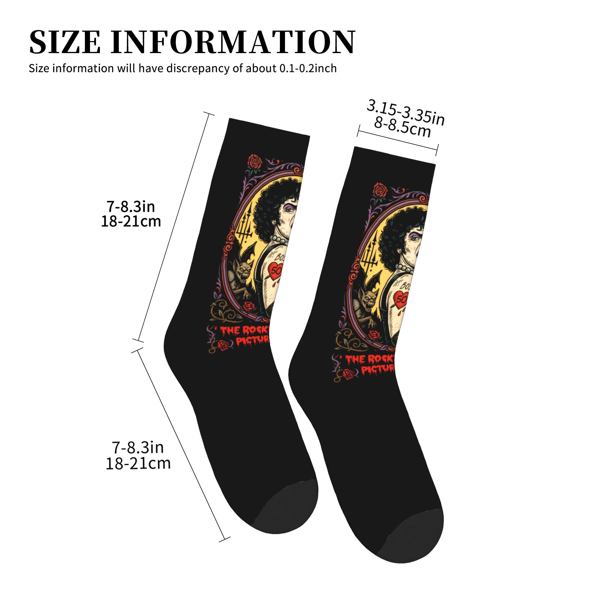 Fun Printed The Rockys Horror  - огляд і ціна No Show Sock Women