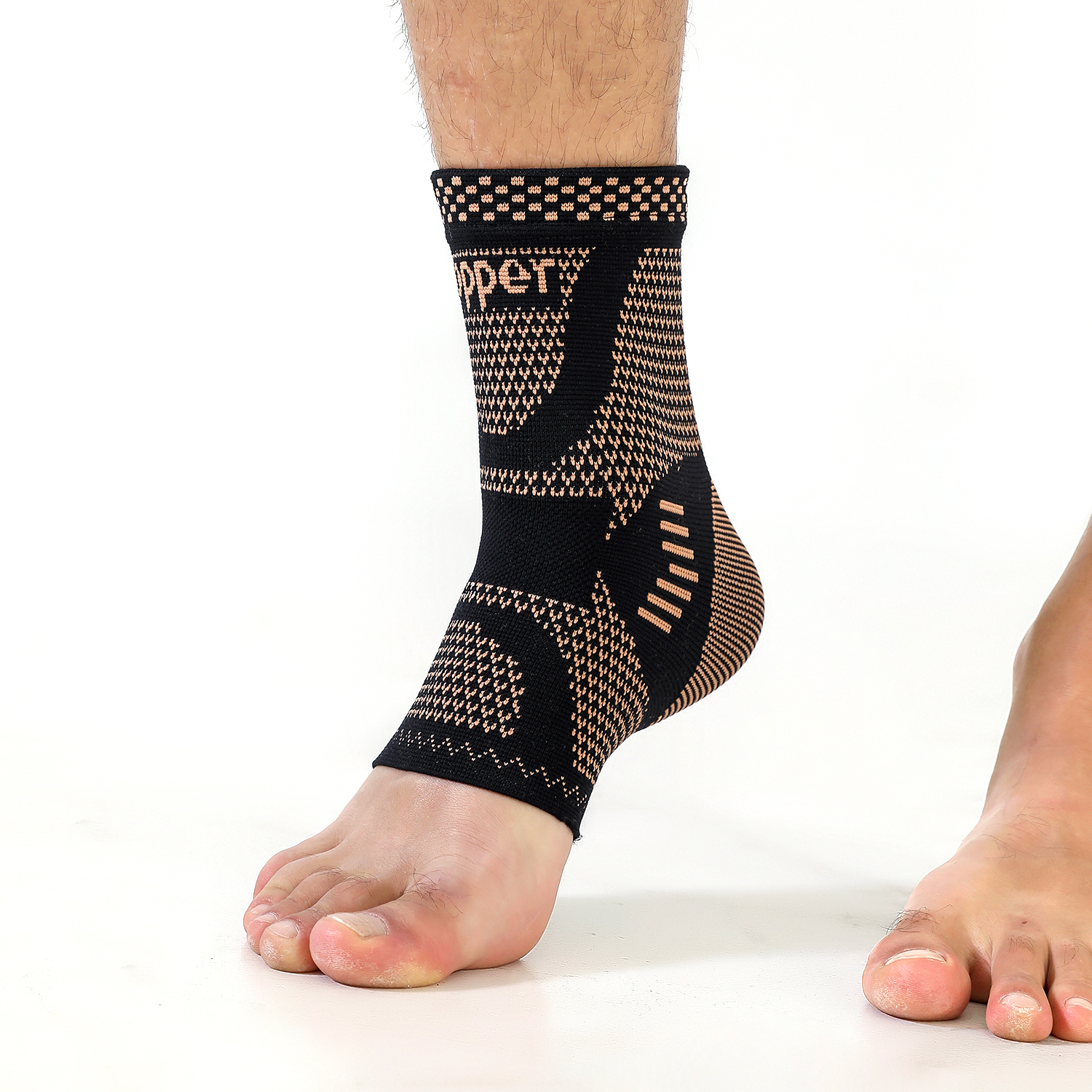 1/2 piece Copper Ankle Brace,I - огляд і ціна Ankle Brace Sock