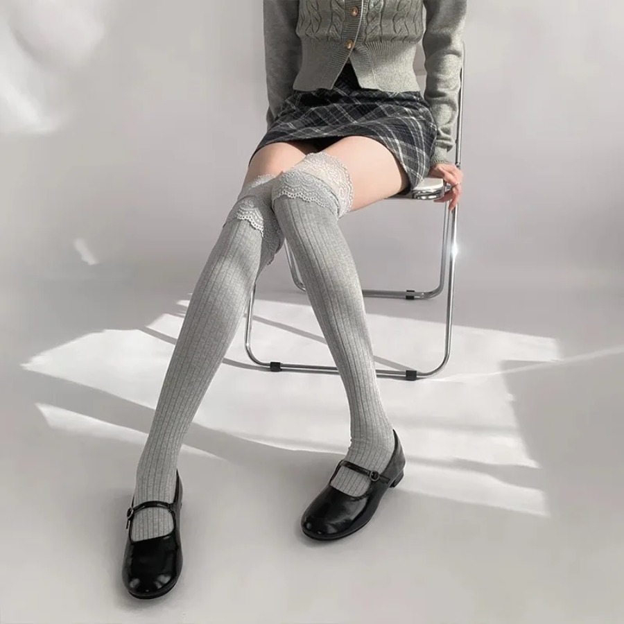 Soft Cotton Thigh High Socks,  - огляд і ціна Boot Sock Slouchy