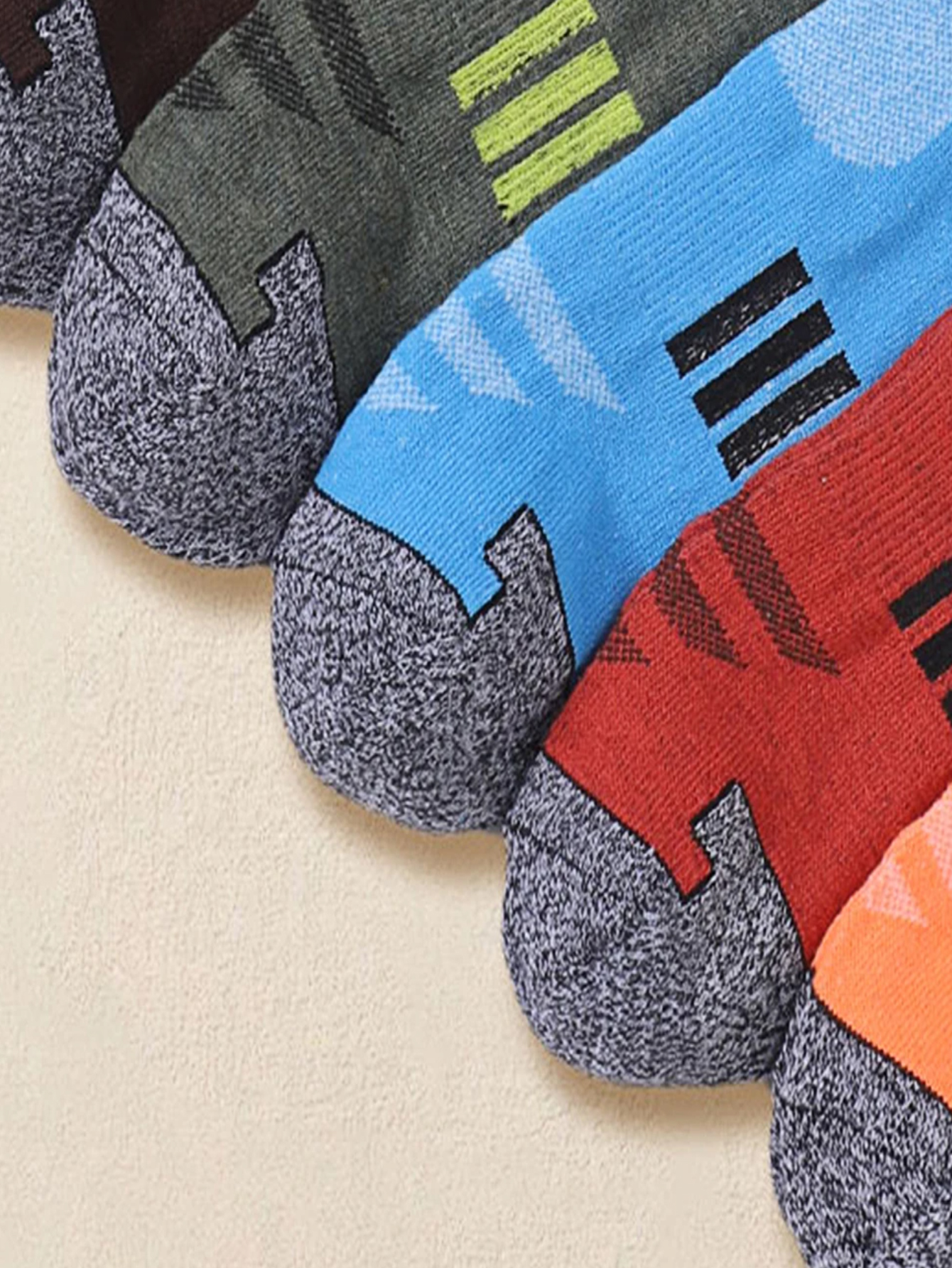 6/12 Pairs Men Vibrant Multico - огляд і ціна Ankle Sock Low Cut