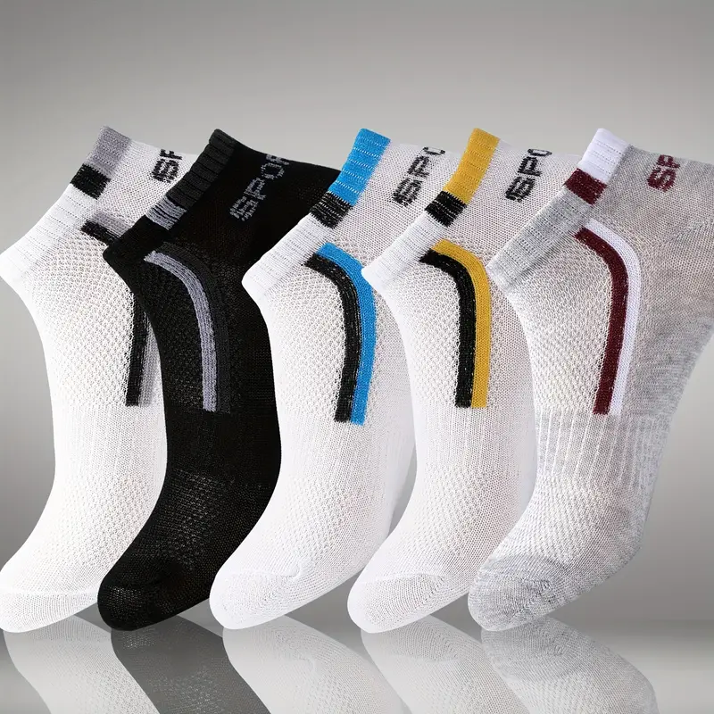 30Pairs Men's Color-block Mesh - огляд і ціна Ankle Sock Low Cut