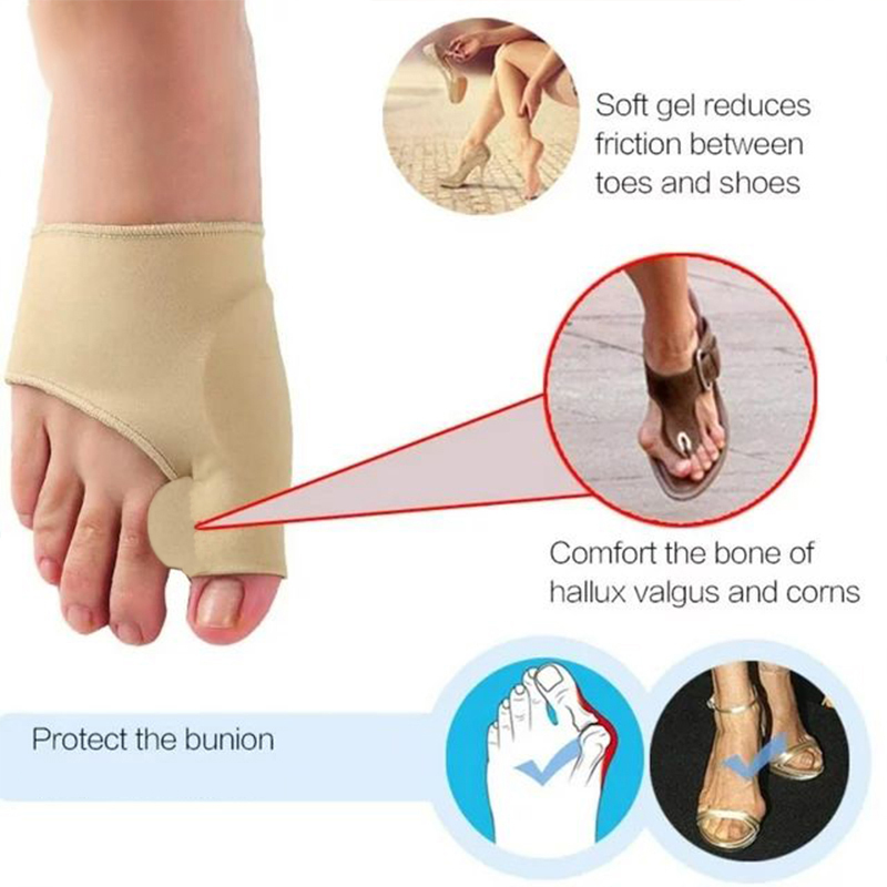 QIWU 1pairToes Corrector Big T - огляд і ціна Ankle Brace Sock