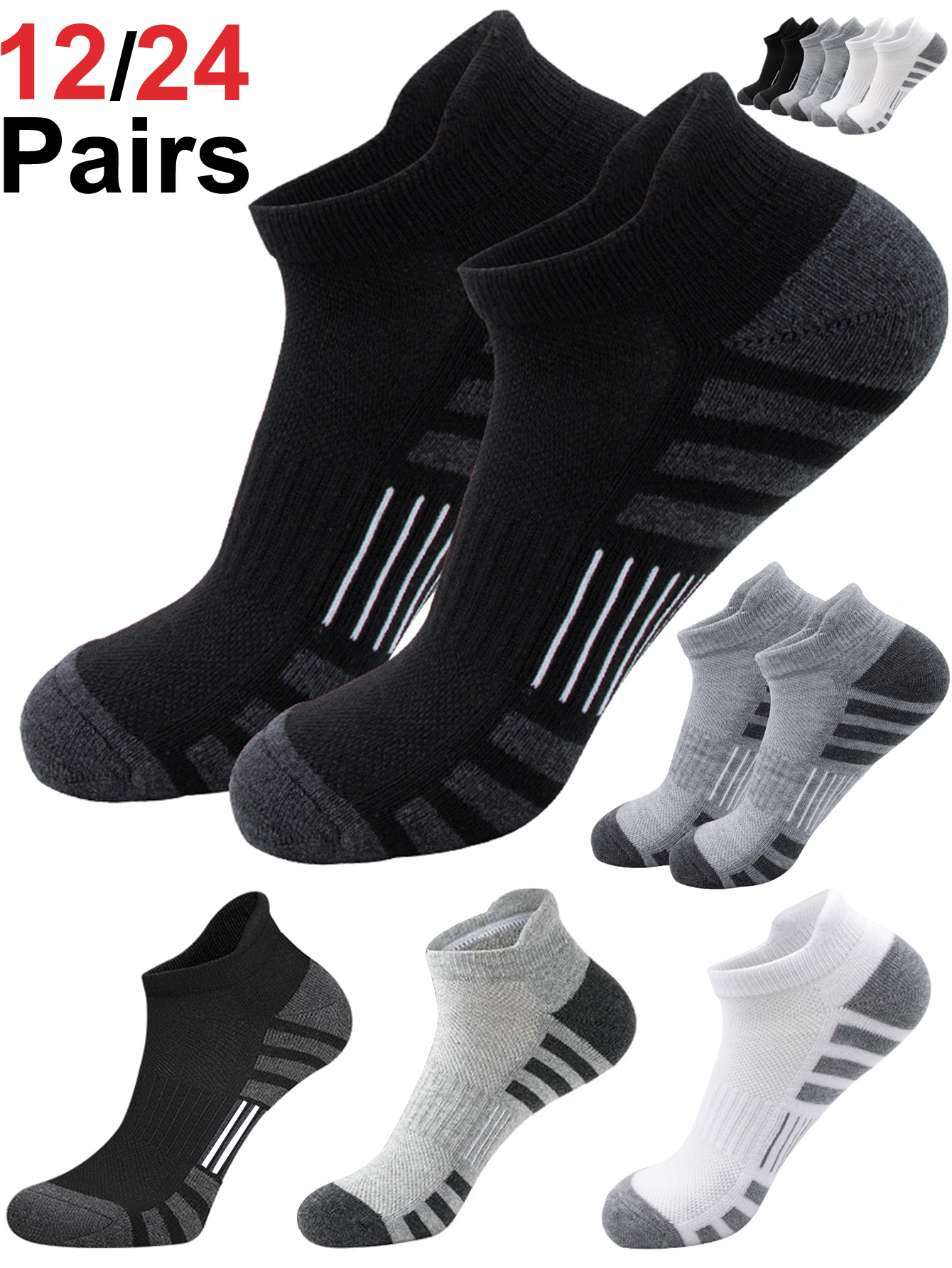 Unisex Cushioned Breathable An - огляд і ціна Athletic Sock Cushion