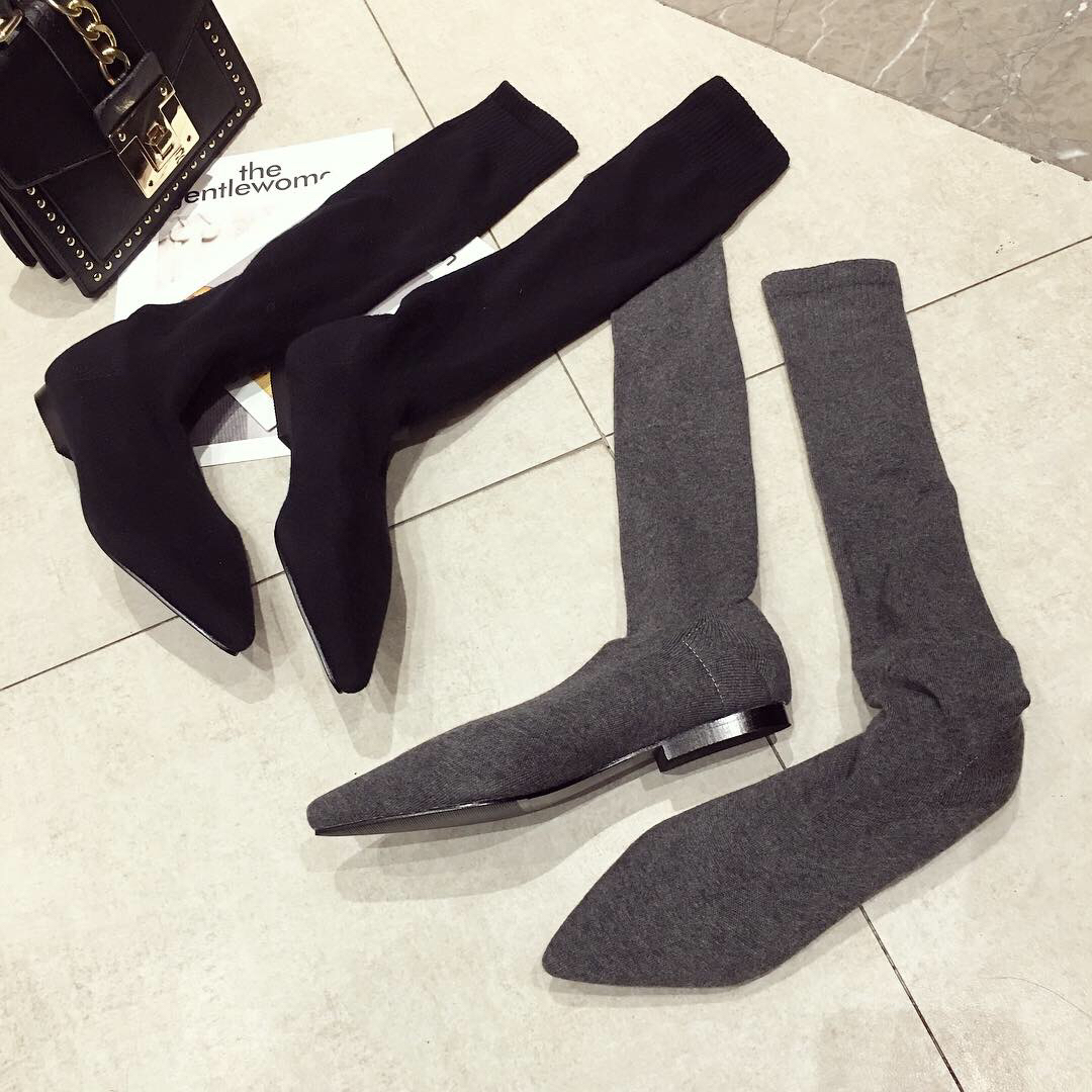 AIYKAZYSDL 2024 Autumn Kitten  - огляд і ціна Boot Sock Slouchy