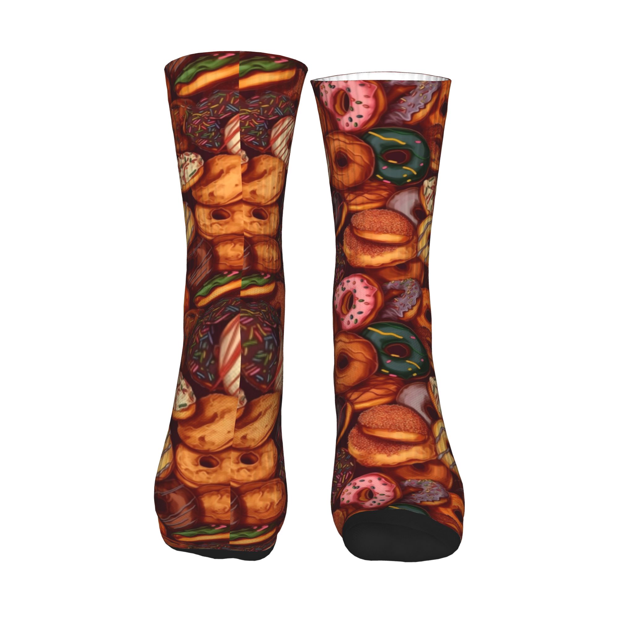 Fun Men's Colorful Candy Donut - огляд і ціна Dress Sock Men