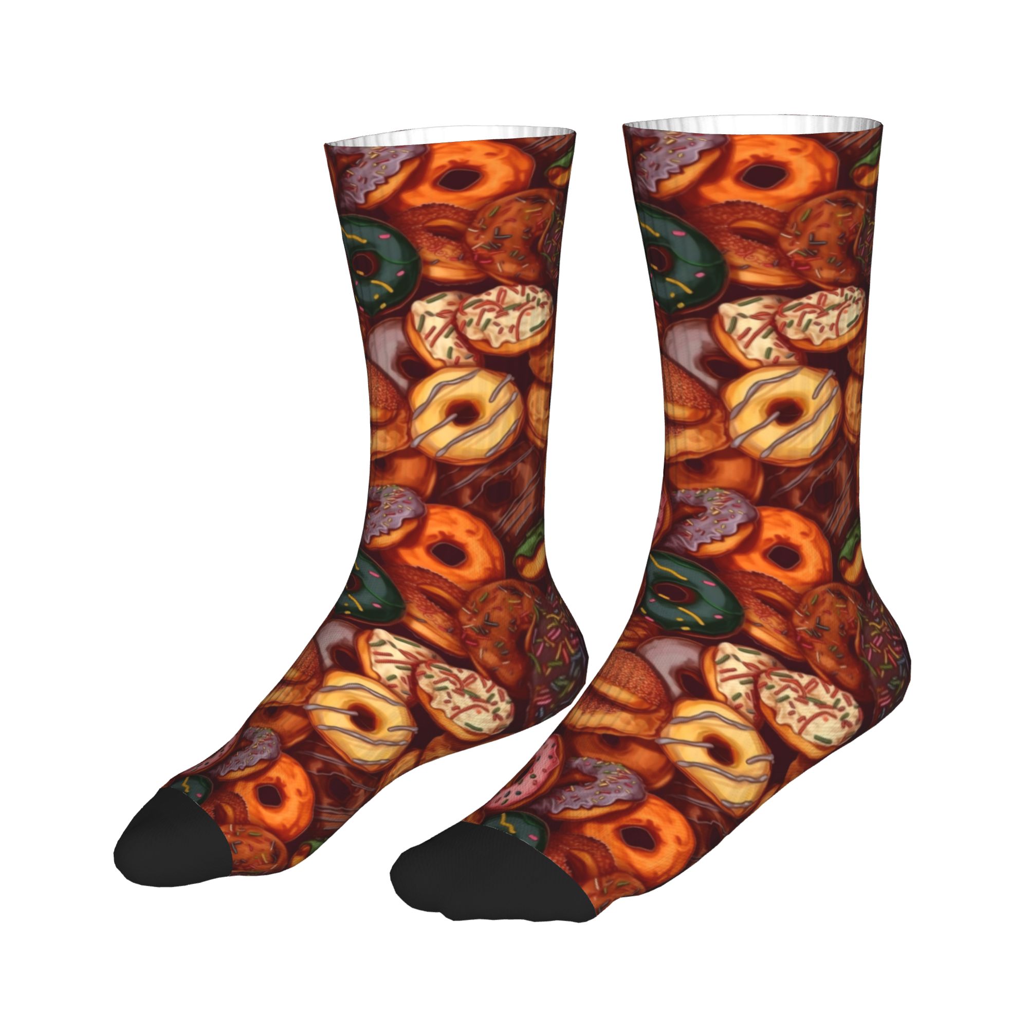 Fun Men's Colorful Candy Donut - огляд і ціна Dress Sock Men