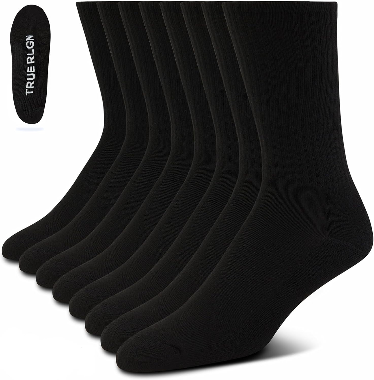 Premium Athletic Men's 8-Pack  - огляд і ціна Cotton Crew Sock Pack