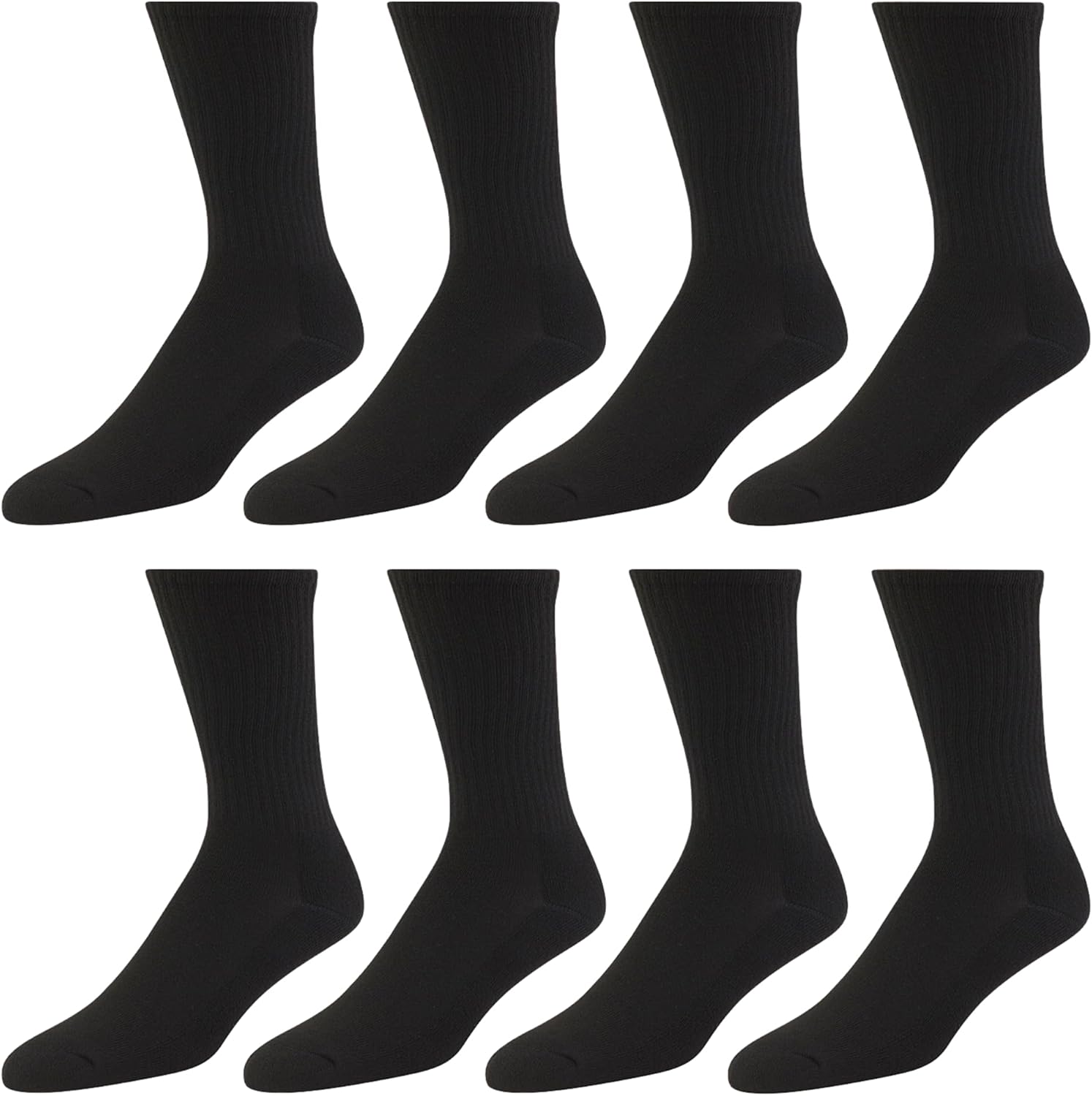 Premium Athletic Men's 8-Pack  - огляд і ціна Cotton Crew Sock Pack