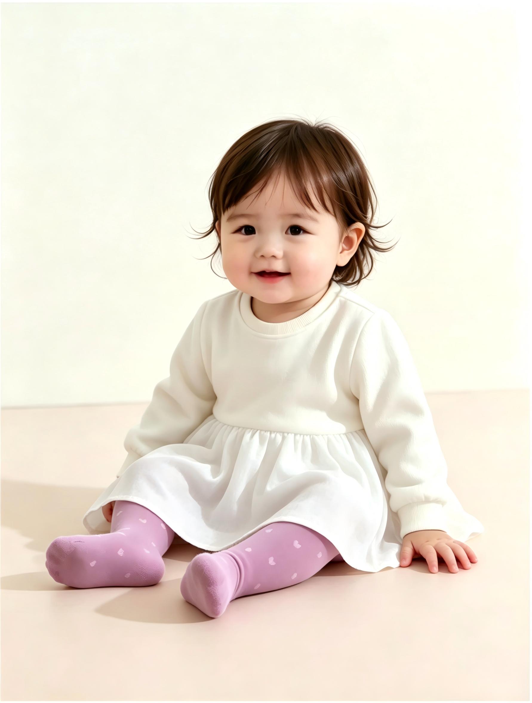 3PCS Toddler Girls Heart Print - огляд і ціна Tights Pantyhose Sheer