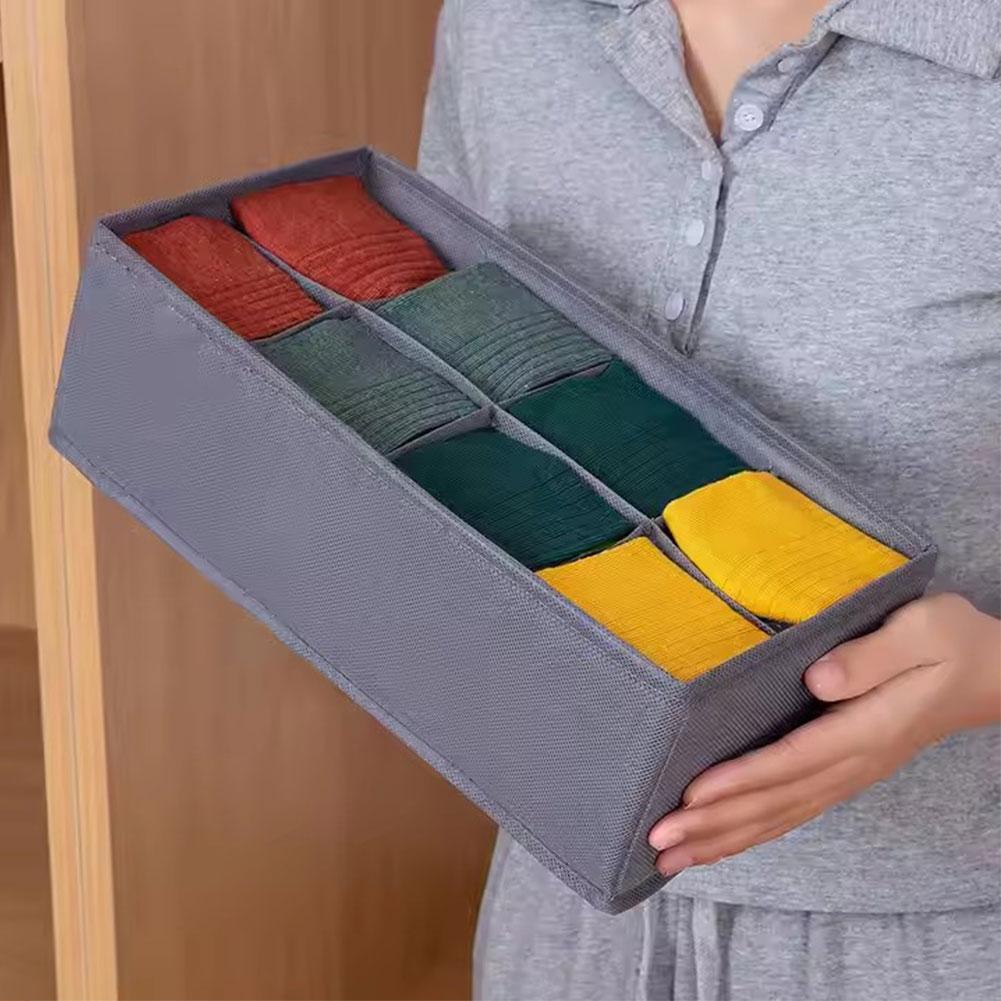 6/7/8/24 Grids Foldable Fabric - огляд і ціна Sock Organizer Tray
