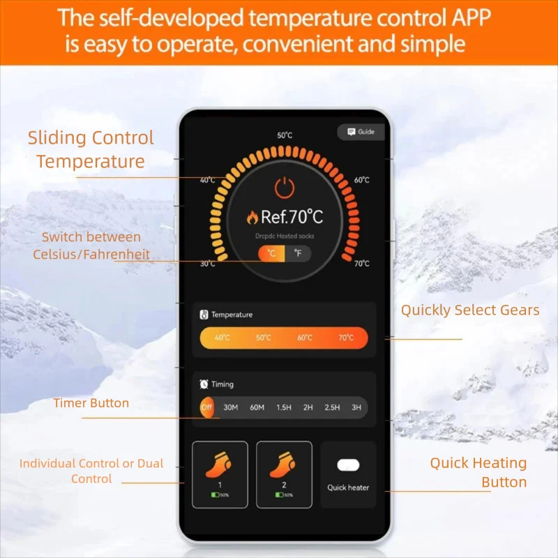 NEW Heating Socks Thermal Heat - огляд і ціна Thermal Sock Winter