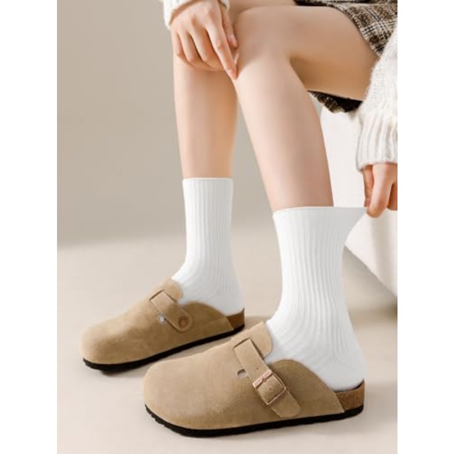 DOKUTOKU Womens Crew Socks Siz - огляд і ціна Cotton Crew Sock Pack